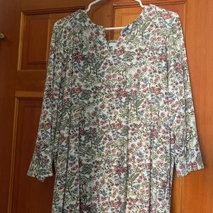 Flowery Tunic